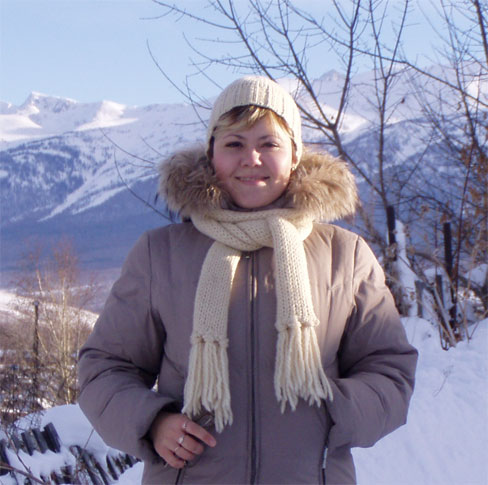 Марина в Казахстане 2007 г